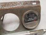 Vtg Hot Rod Gauges Amp Temp USA 1950's 60's 57 Chevy Buick Muscle car instrument