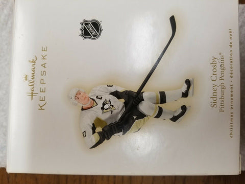 2009 Hallmark Keepsake Ornament NHL Hockey Legends Sidney Crosby Pgh. Penguins