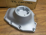 Natural Cam Gearcase Cover Harley Touring Softail Silver Engine Motor 25367-01a