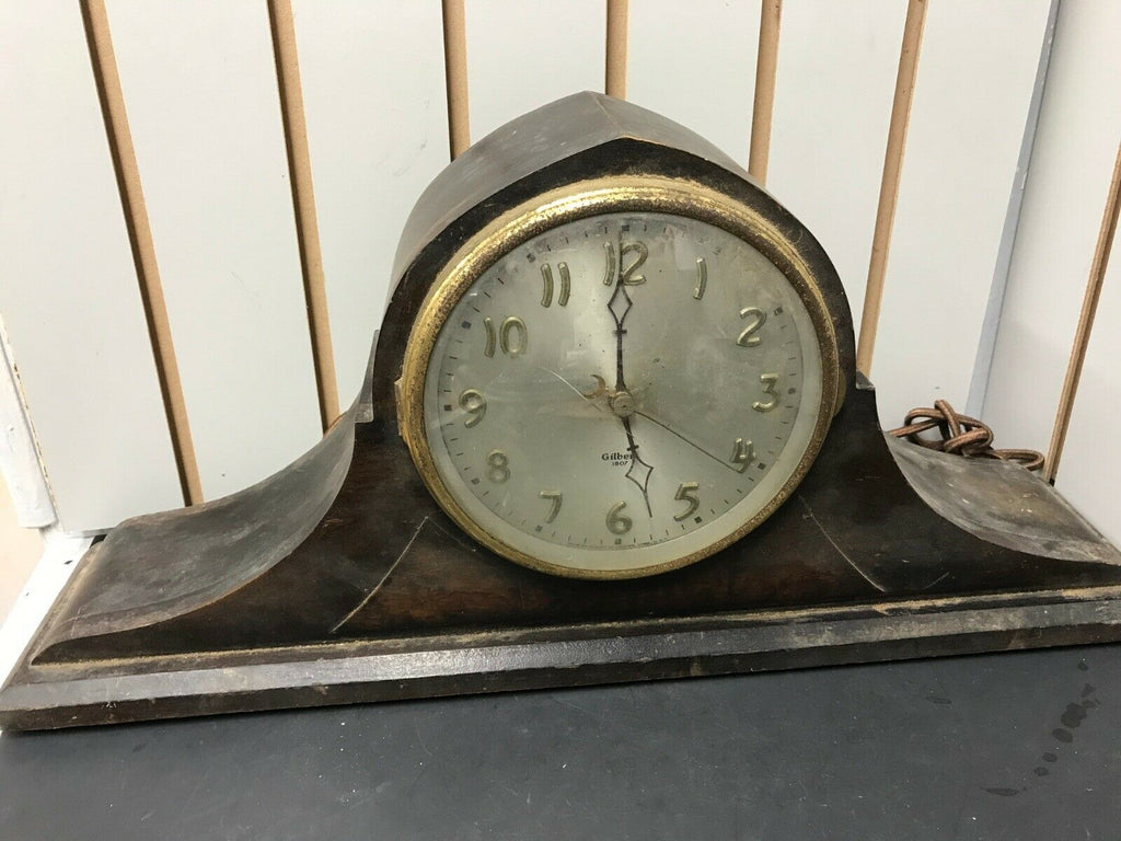 Wind-up Tambour Mantel Clock