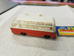 Vintage Mint Lesney Matchbox Toy Car Box #68 Mercedes coach Bus Orange