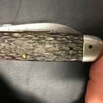 VINTAGE ULSTER BOY SCOUT POCKET KNIFE 4 BLADE 3 5/8" NO SHACKLE NICE HIKE CAMP