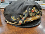 VINTAGE RIDING CAPTAINS CAP HAT HARLEY KNUCKLEHEAD PANEHAD AMA