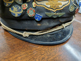 VINTAGE RIDING CAPTAINS CAP HAT HARLEY KNUCKLEHEAD PANEHAD AMA