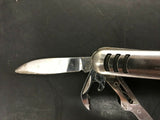 VINTAGE MYRON SWISS STYLE FOLDING MULTI TOOL POCKET KNIFE SOFT TEST INC