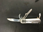 VINTAGE MYRON SWISS STYLE FOLDING MULTI TOOL POCKET KNIFE SOFT TEST INC