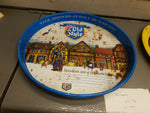 Heilemans Old Style Beer Serving Tray Vintage Advertising 12" Antique Collectibl