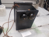 Vintage Telephone Western Generator Phone Antique Unique Bell Unrestored Bussine