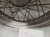 Front Spoke Wheel Harley Borrani 2.50x19 Disc Ironhead Sportster FX 1974-77 Supe