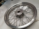 Front Spoke Wheel Harley Borrani 2.50x19 Disc Ironhead Sportster FX 1974-77 Supe