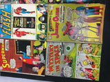 18 Original Dc War Time Comic Books Fightin Army Superboy Super Man Green la LOT