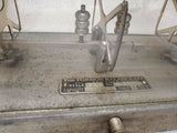 analytical Instruments Torsion Balance Co Beam Antique Scale Glass Case Vintage
