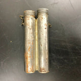 VINTAGE SWEDISH DOUBLE OILER MAUSER N93 M96 SCREW TOPS CHAINS 2 CHAMBER WWII