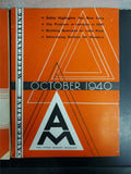 VTG 1940 WW2 Automotive Merchandising After Market Car Magazines/Booklets VF