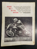 Vtg AMA 1966 Daytona 200 Motorcycle Race Classics Souvenir Program/Magazine Nice