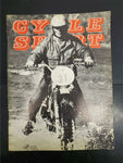 Vtg Oct 1966 Cycle Sport Motorcycle/Dirt Bike Magazine Ducati Yamaha Triumph BMW