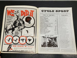 Vtg Oct 1966 Cycle Sport Motorcycle/Dirt Bike Magazine Ducati Yamaha Triumph BMW