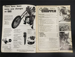 Vtg Dec. 1975 Custom Chopper Magazine Harley C-Note Trike Christmas Special Edt.