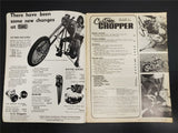 Vtg Dec. 1975 Custom Chopper Magazine Harley C-Note Trike Christmas Special Edt.