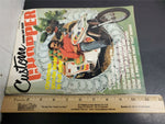 Vtg Dec. 1975 Custom Chopper Magazine Harley C-Note Trike Christmas Special Edt.