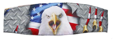 Fierce American Road Eagle Chop Top Biker Doo Wrap