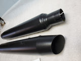 Stock Black Mufflers Harley Bagger Ultra Road Glide king FLHX M8 Milwaukee OEM