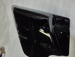 New Black Left Side Frame Cover Harley Touring Bagger Ultra FLHX Glide OEM 2009^