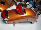Amber Whiskey Rear fender 2009^ Harley Ultra FLH Bagger Classic Limited Glide