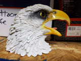 American Bald Eagle Head Bust Sculpture Collectible Resin Art Decoration Detaile