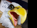 American Bald Eagle Head Bust Sculpture Collectible Resin Art Decoration Detaile