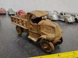 Vintage Cast Iron Toy Hubley Stake Bed Truck 1 ton Antique 1930's Collection Ori
