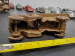 Vintage Cast Iron Toy Hubley Stake Bed Truck 1 ton Antique 1930's Collection Ori