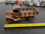 Vintage Cast Iron Toy Hubley Stake Truck A C williams Antique 1930's Original!