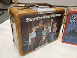 1970's How the West Was Won TV Series Therm Vintage Metal Lunch Box Collectible!