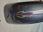 Front Fender Harley Road Glide CVO Screamin Eagle 2019 Lightning Silver Charred