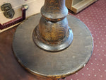 Antique Oak? Pedestal Table fern lamp stand Display Vintage Furniture 1900's