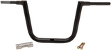 LA Choppers 1 1/2 Grande Twin Peaks Handlebars 19" Ape Hangers Flat Black Bagger