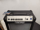 new Crate Flex Wave 15 one speaker amplifier Guitar Amp 120 volt 8" Speaker 3 Ba
