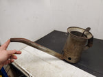 Vintage one quart liquid Huffman oil can dispenser MFG. Co. Dayton, Ohio collect