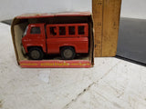 Vintage J-5456 Red Shoot Marx unbreakable action truck toy new in orig. package