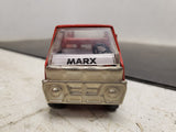 Vintage J-5456 Red Shoot Marx unbreakable action truck toy new in orig. package