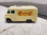 Vintage Matchbox Series no. 62 White TV Service Van with original box toy car