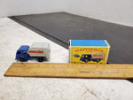Vintage Matchbox Series no . 15 blue grey Dennis Refuse Truck w original box toy