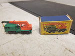 Vintage Matchbox series no. 30 8 - Wheel Crane Truck toy with original box hobby
