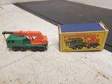 Vintage Matchbox series no. 30 8 - Wheel Crane Truck toy with original box hobby