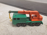 Vintage Matchbox series no. 30 8 - Wheel Crane Truck toy with original box hobby