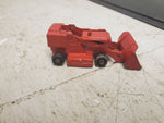 Vintage Matchbox series no. 58 Red Drott Excavator toy with original box hobby