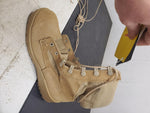 Belleville Footwear hot weather army combat tactical Vibram tan boots size 4.5N?