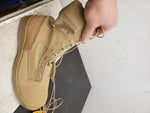 Belview Footwear hot weather army combat tactical Vibram tan boots size 7.5 N US
