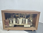 Vintage antique Admiral AM FM stereo - clock wood case model YG551 parts only